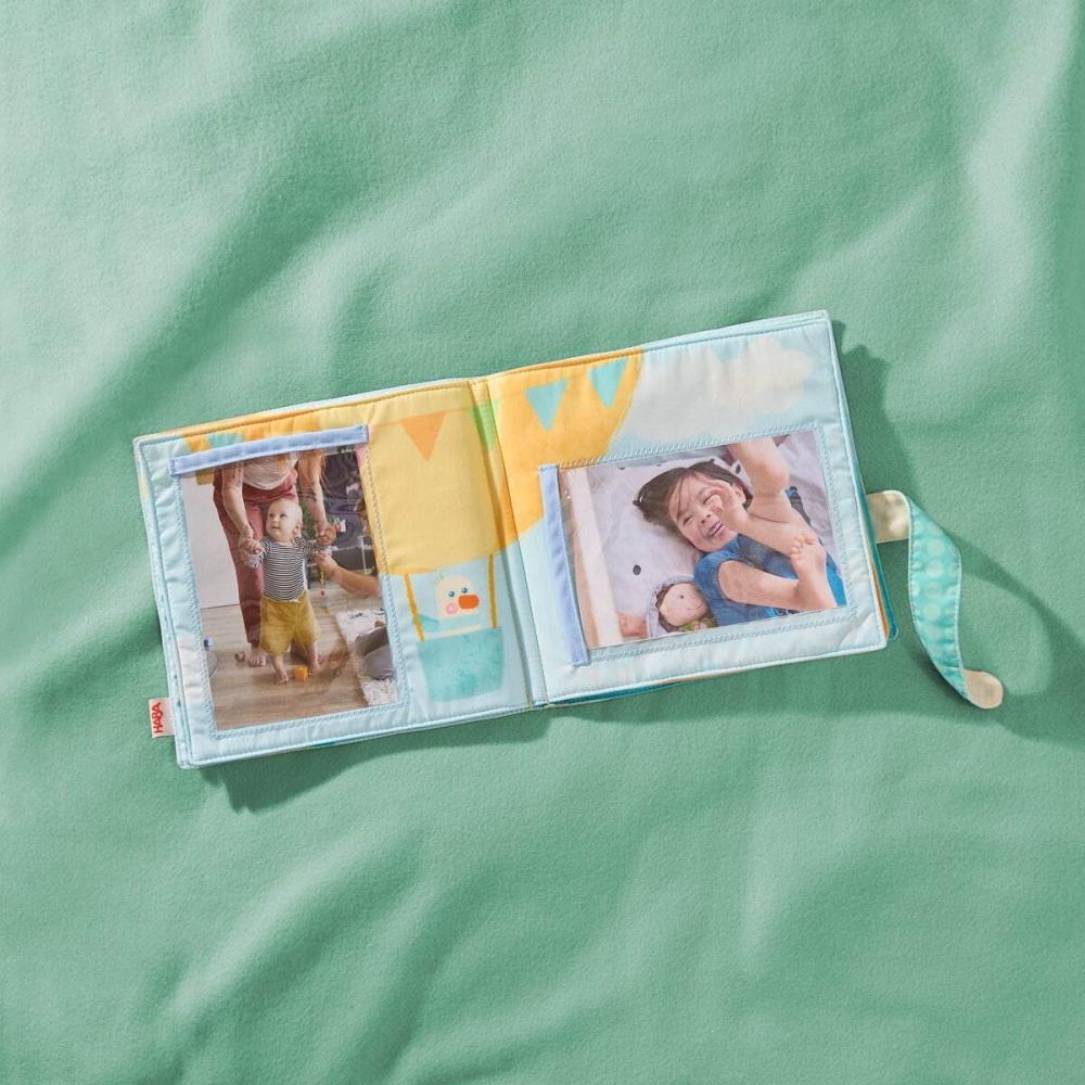 HABA Babywelt Baby-Spiel-Set Gans 4in1 mit Kinderwagenkette 2012333001