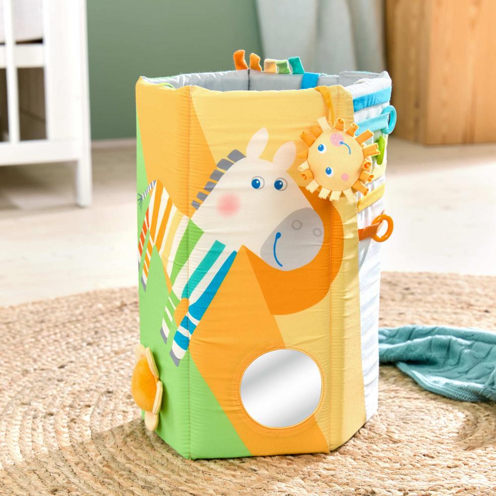 HABA Babywelt Spieltrainer Entdeckerrolle Zebra 2012336001