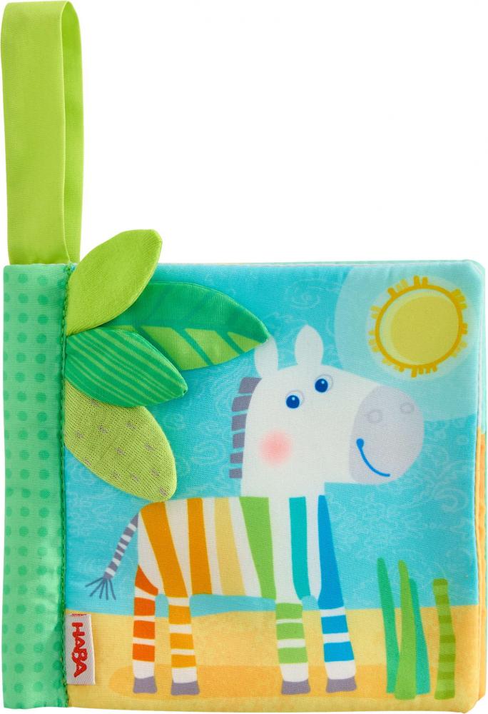 HABA Babywelt Babyspielbuch Stoffbuch Entdeckerbuch Zebra 2012338001