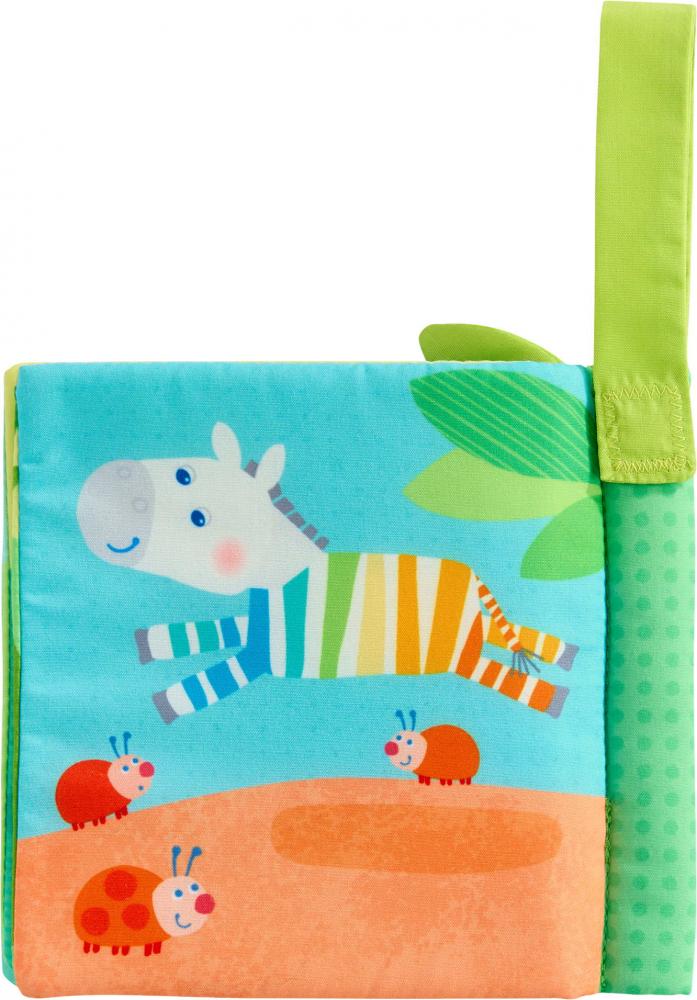 HABA Babywelt Babyspielbuch Stoffbuch Entdeckerbuch Zebra 2012338001