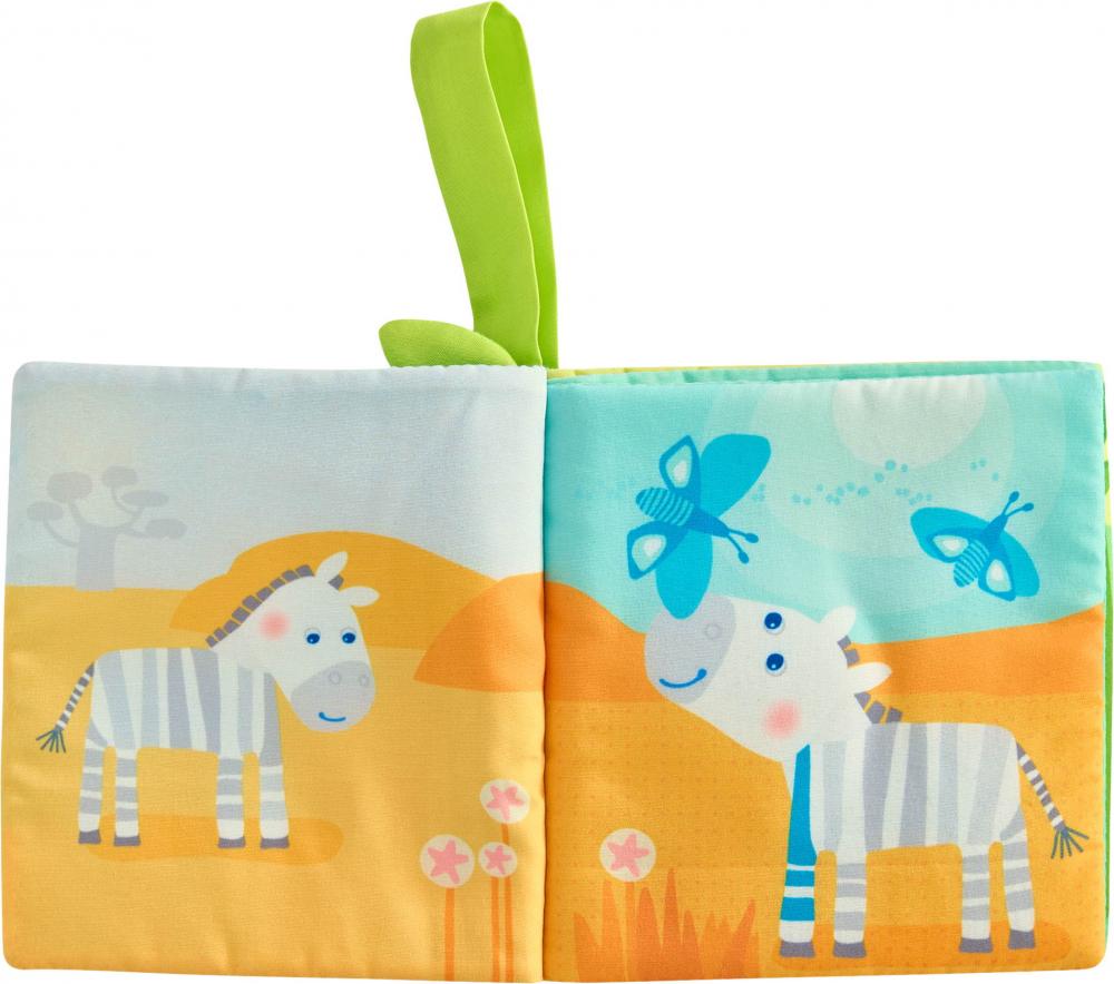 HABA Babywelt Babyspielbuch Stoffbuch Entdeckerbuch Zebra 2012338001