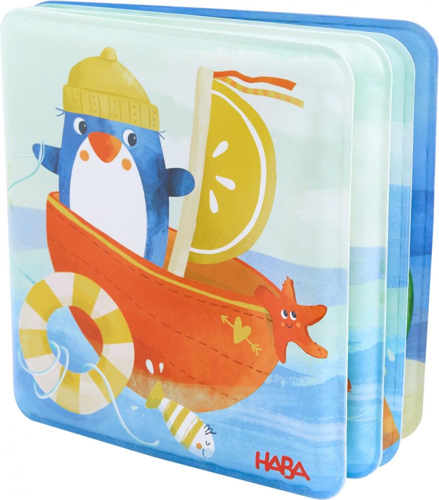 HABA Babywelt Babyspielbuch Badebuch Pinguin 2012340001