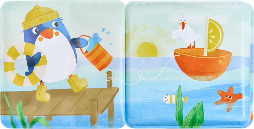 HABA Babywelt Babyspielbuch Badebuch Pinguin 2012340001