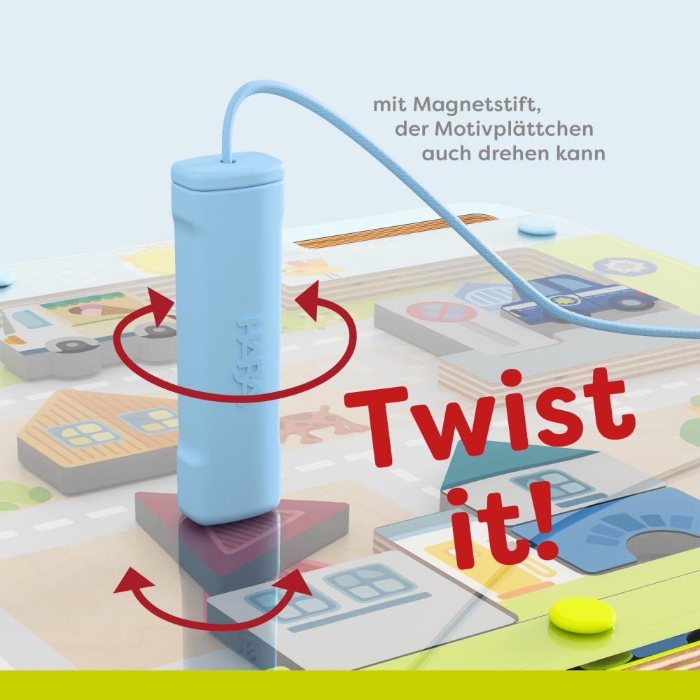 HABA Kleinkindwelt Magnetspiel Vario Stadt 2012357001