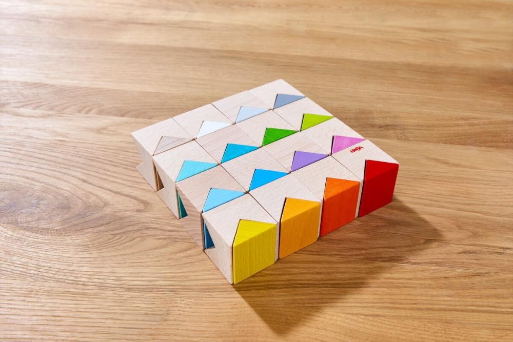HABA Kleinkindwelt Bau- und Entdeckersteine Kreativbausteine Bunt 2012606001