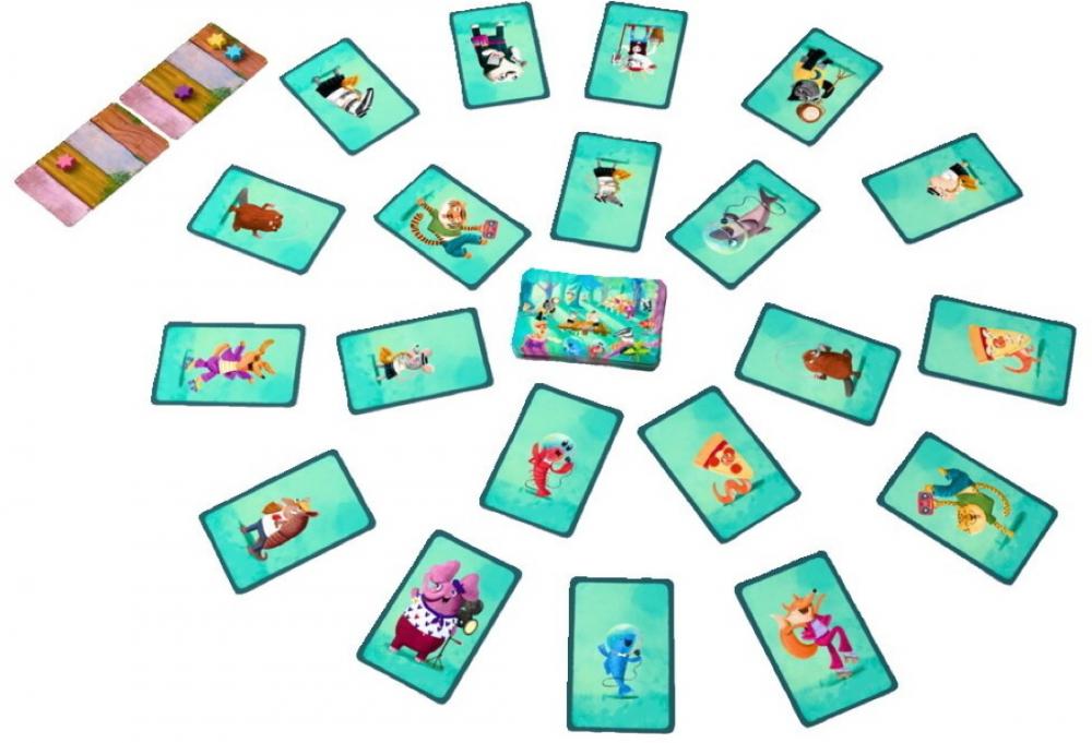 HABA Mitbringspiel Kartenspiel Wimmelwald 2012235001