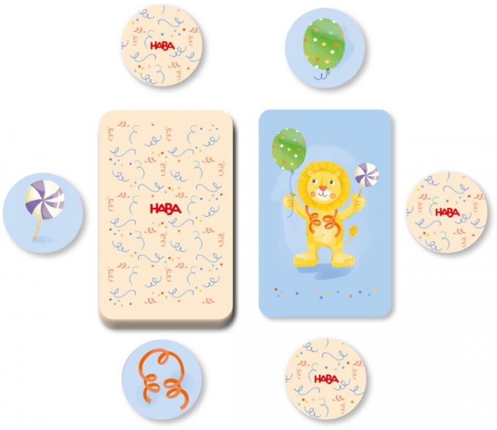 HABA Kinderspiel Wettlaufspiel Meine ersten Spiele To Go Leo Partylöwe 2012213001
