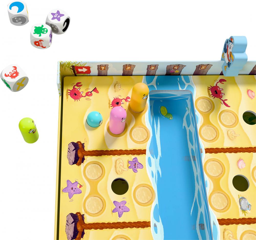 HABA Kinderspiel Würfelspiel Watt geht ab?! 2012221001