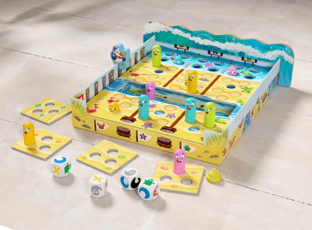 HABA Kinderspiel Würfelspiel Watt geht ab?! 2012221001