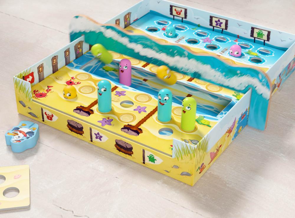HABA Kinderspiel Würfelspiel Watt geht ab?! 2012221001