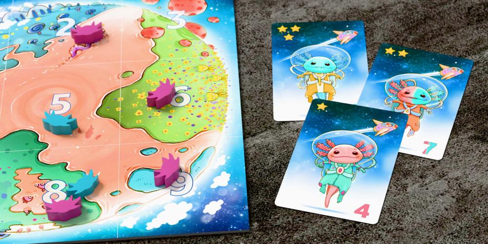 HABA Familienspiel Strategiespiel Galaxolotl - No Risk, No Stars! 2012227001