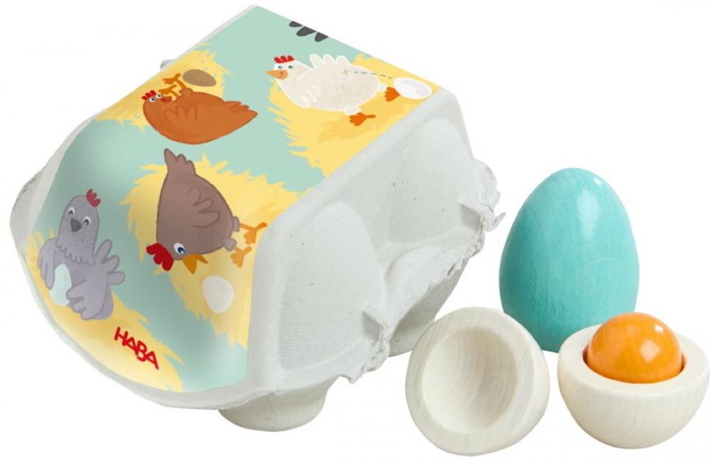 HABA Spielwelt Einkauf Creative Play Eier 2012299001