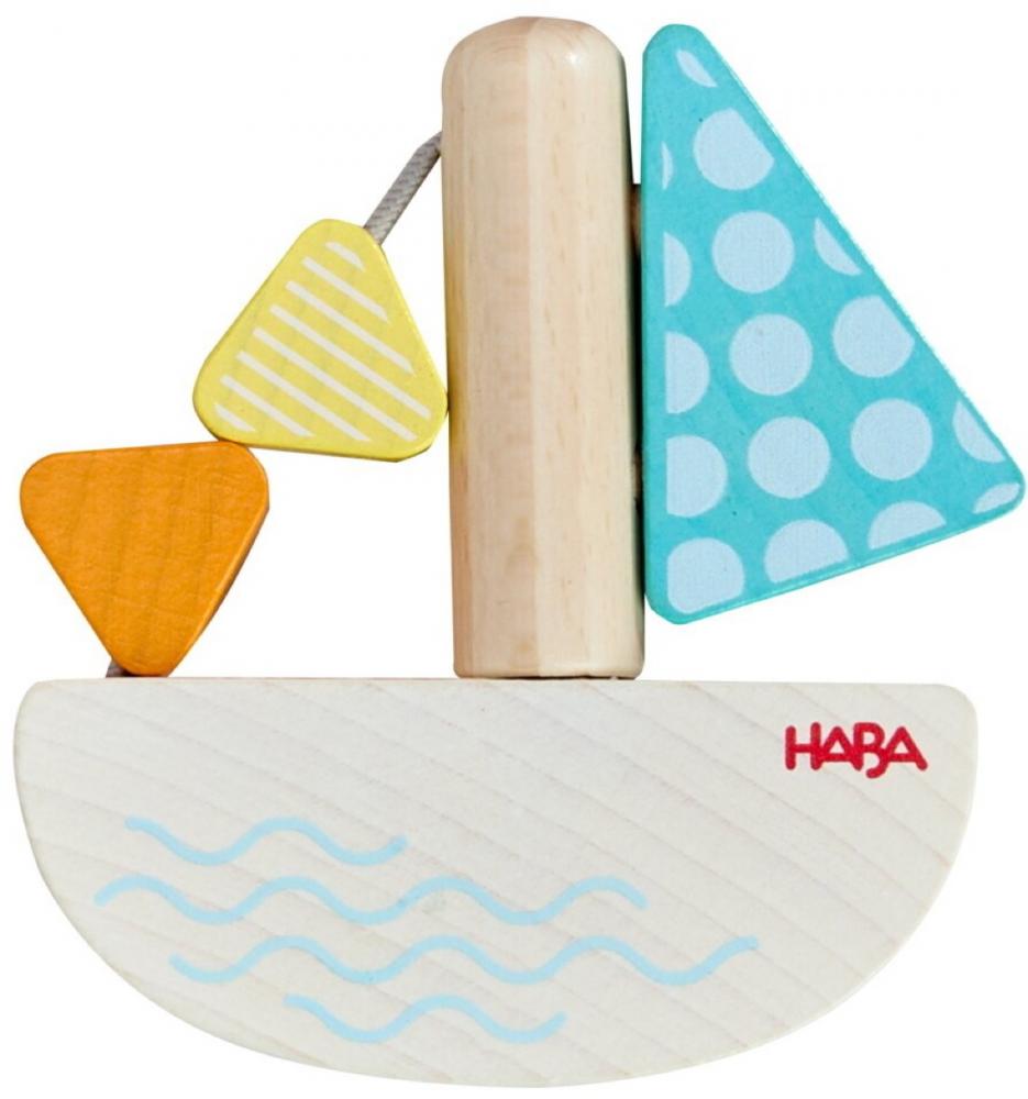 HABA Babywelt Baby-Spiel-Set Gans 5in1 mit Mobile 2012259001