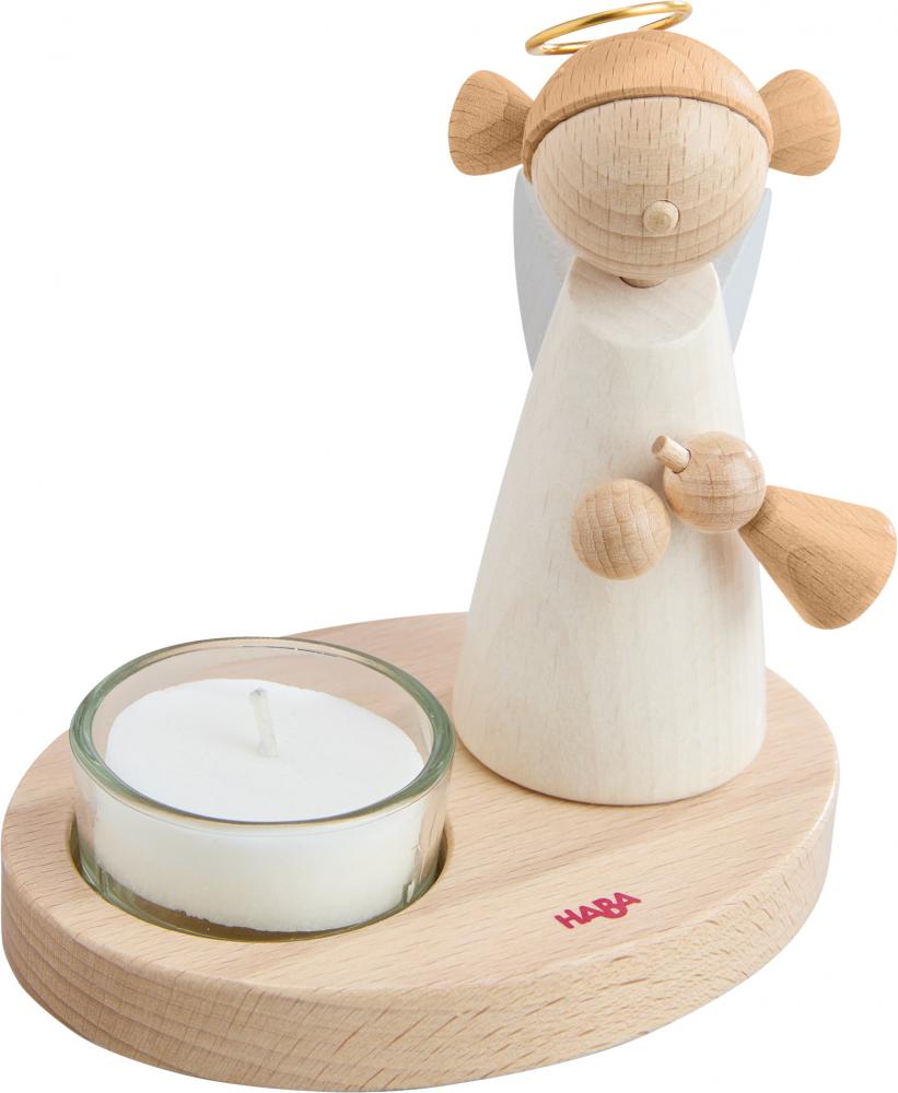 HABA Dekoration Weihnachten Engel mit Teelicht 2012297001
