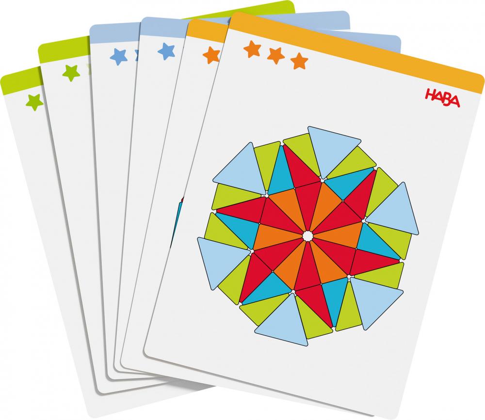 Haba Kinderspiel Geschicklichkeitsspiel Formenlegespiel Mosaik-Dreiecke 2012371001