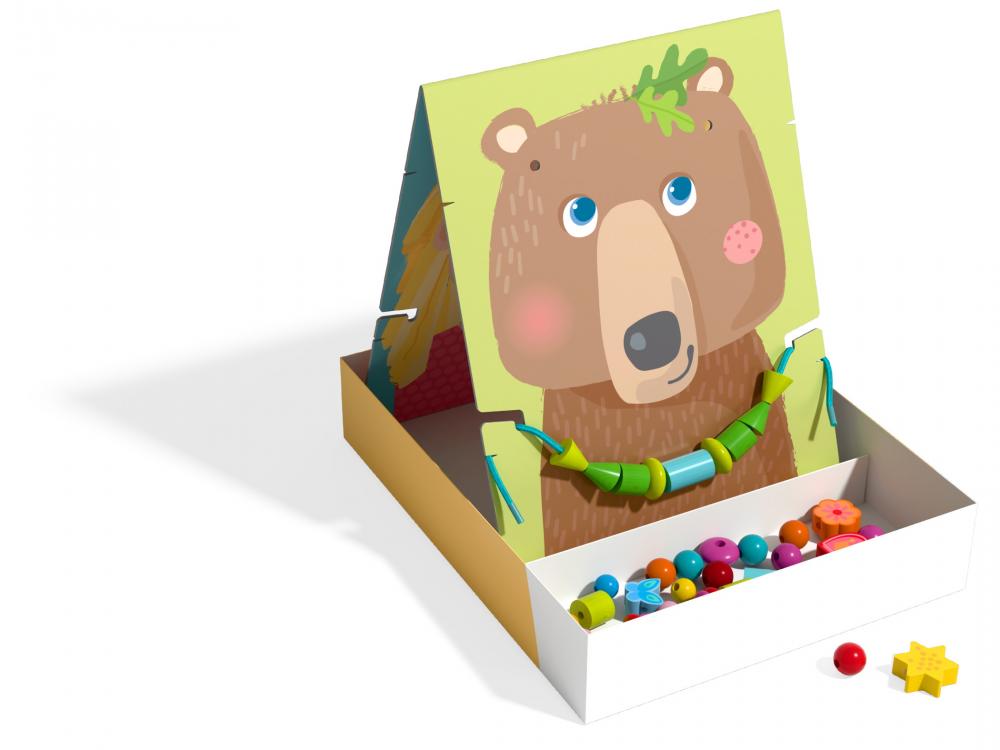 HABA Kleinkindwelt Fädelspiel Schmuckstücke 2012247001