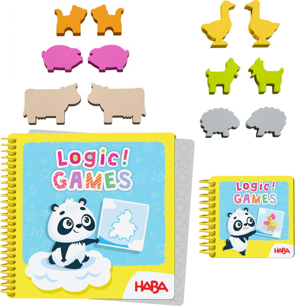 HABA Familienspiel Logikspiele Logic! GAMES Baos Wolkenland 2012225001