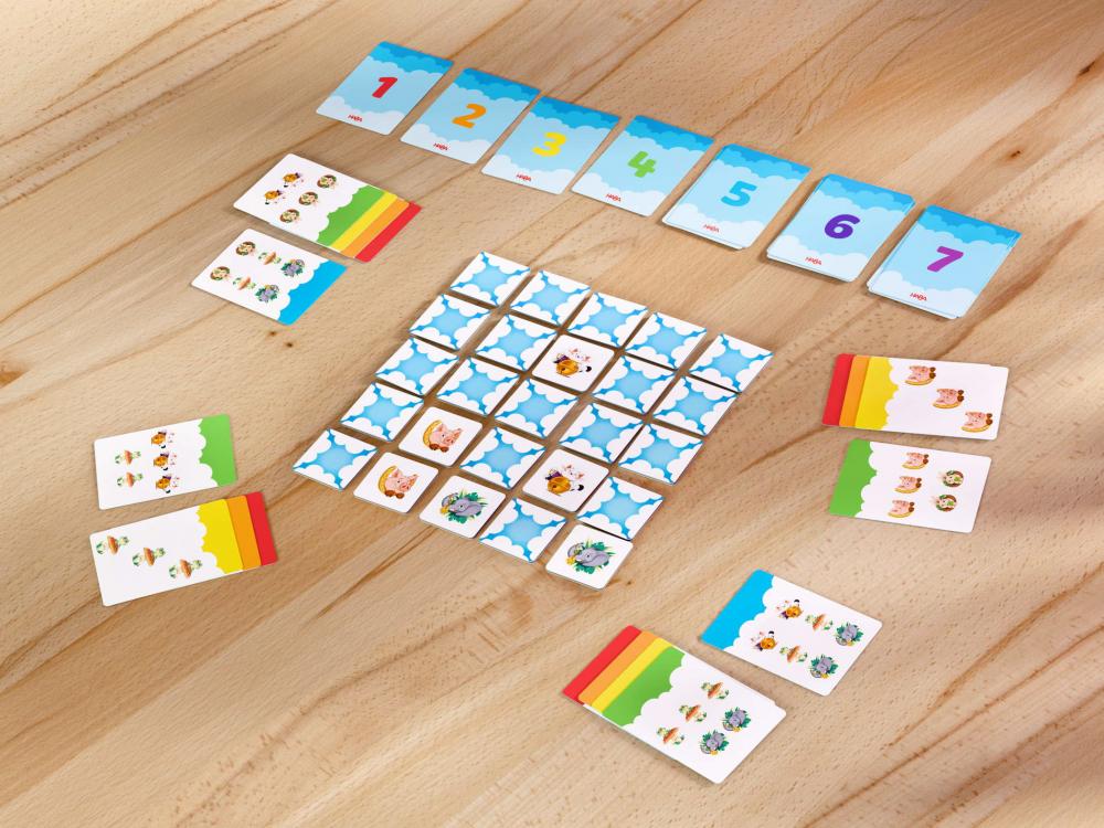 HABA Kinderspiel Wettlaufspiel 7 zum Glück 2012207001