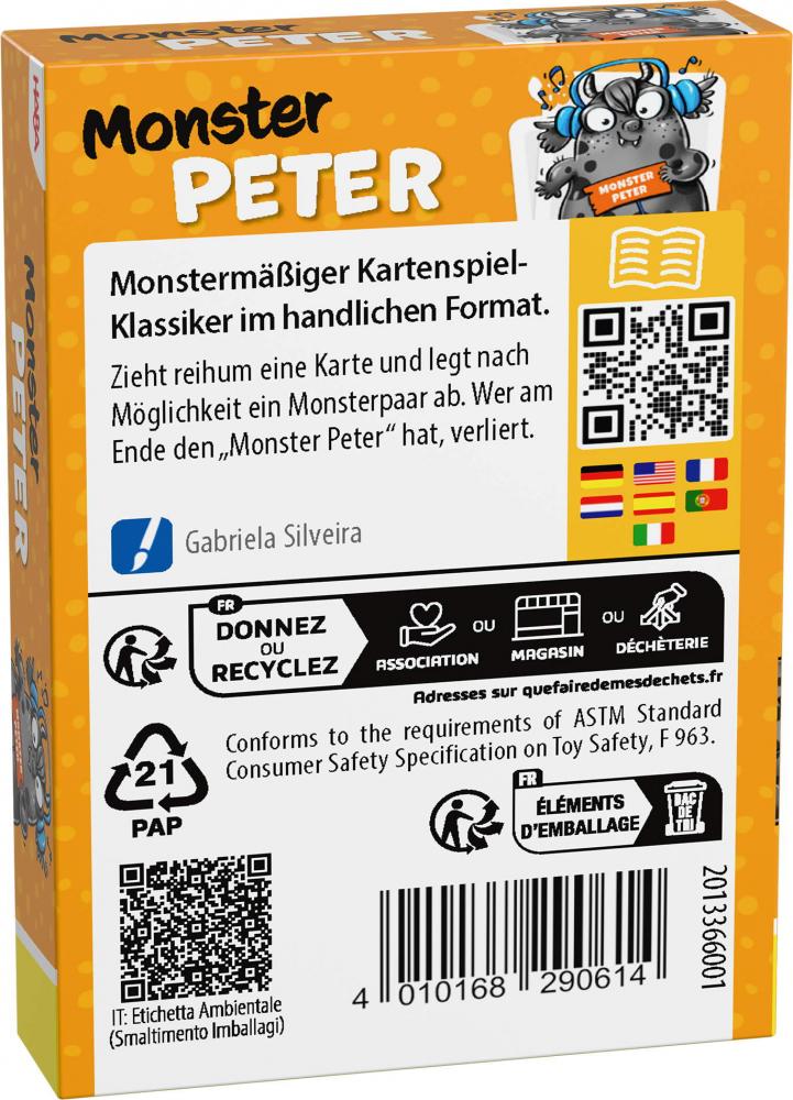 HABA Kartenspiel Monster Peter 2013366001