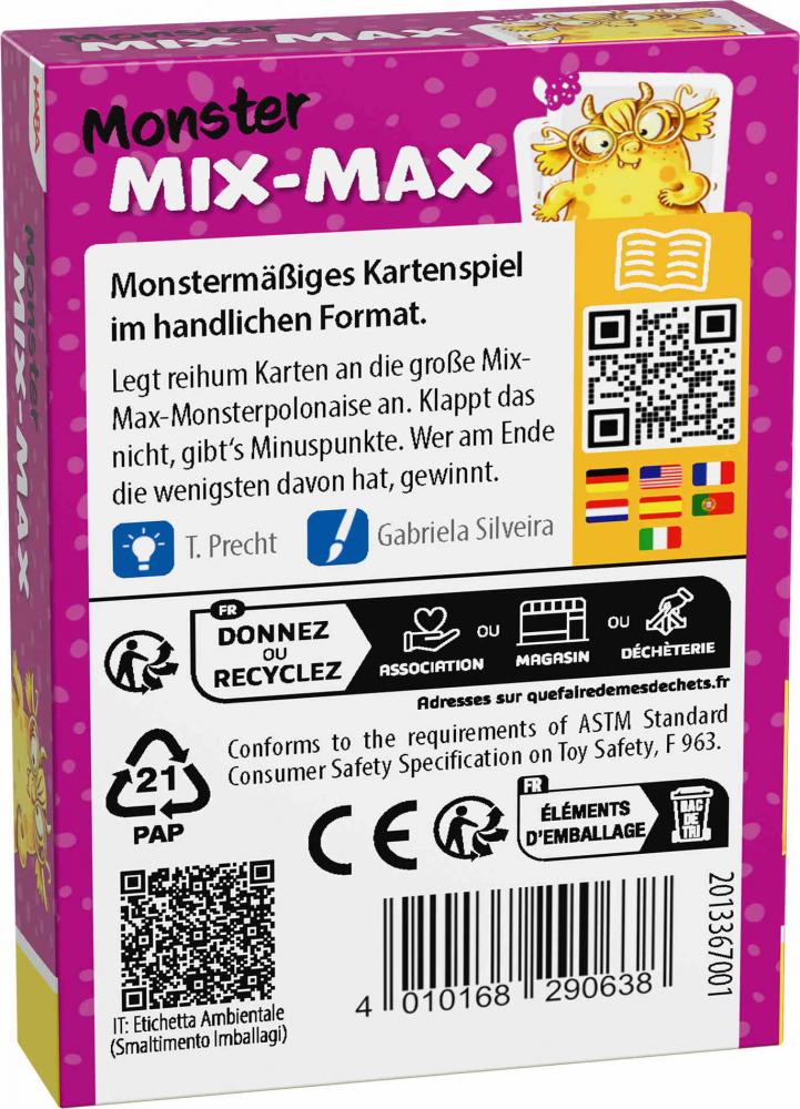 HABA Kartenspiel Monster Mix Max 2013367001