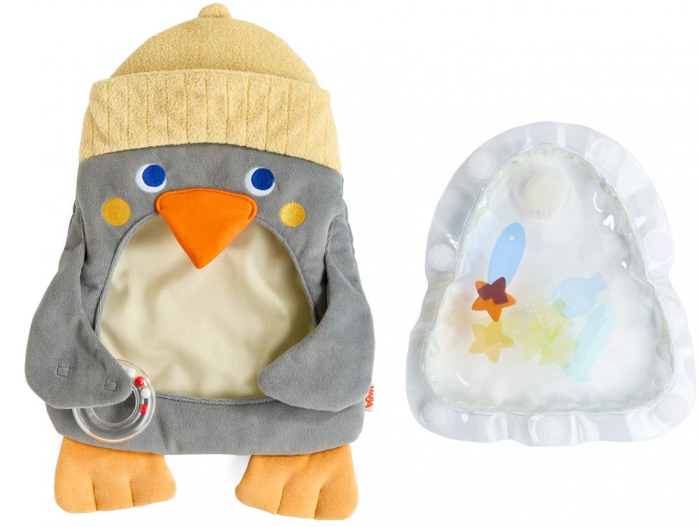 HABA Babywelt Motorikspielzeug Wasserspielmatte Pinguin 2013408001