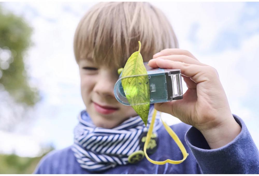 HABA Outdoor Forschen und Entdecken Terra Kids Mini-Mikroskop Mission micromania 2013655001