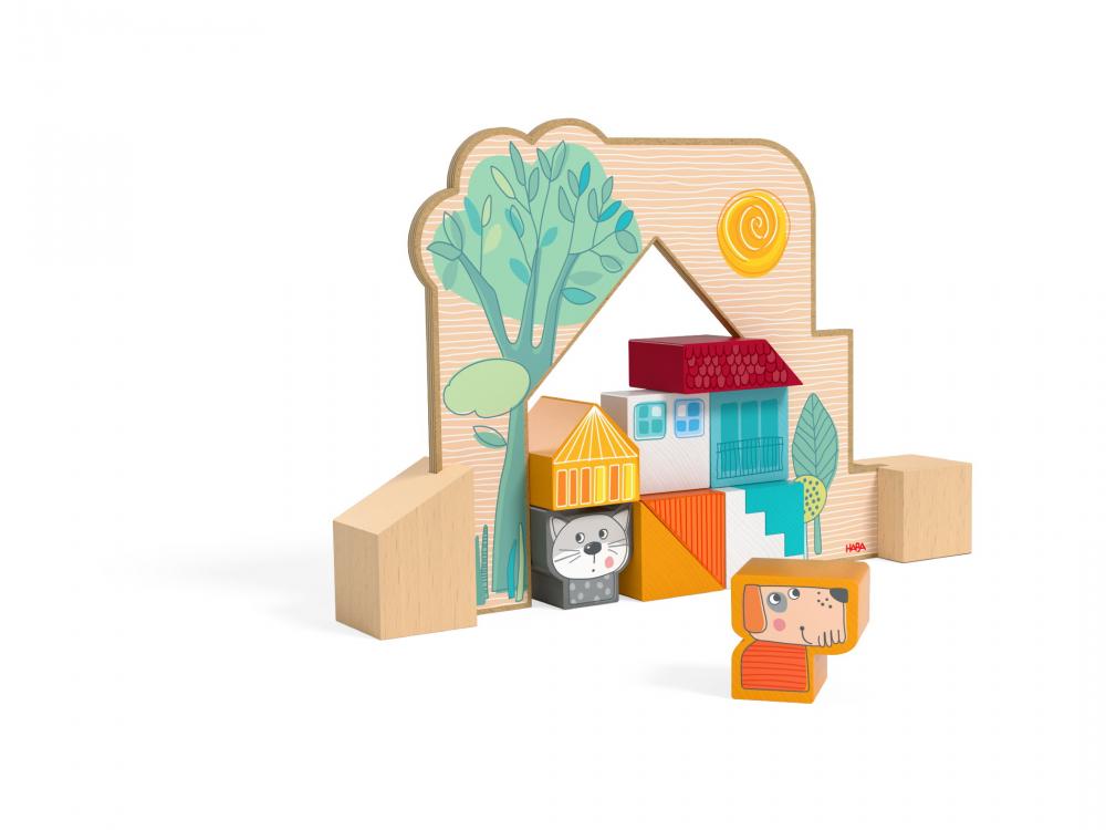 HABA Kleinkindwelt Stapel- und Legespiel Bauspaß 2012382001