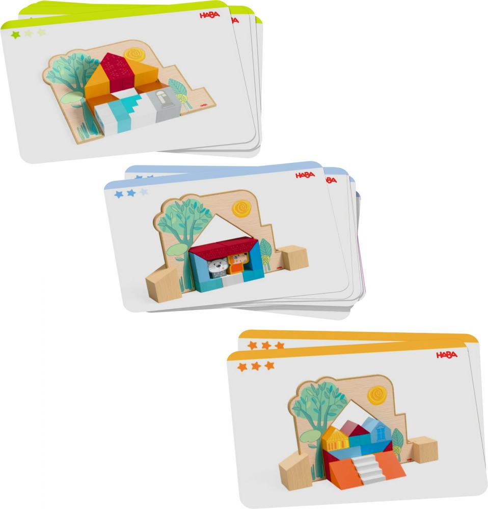 HABA Kleinkindwelt Stapel- und Legespiel Bauspaß 2012382001