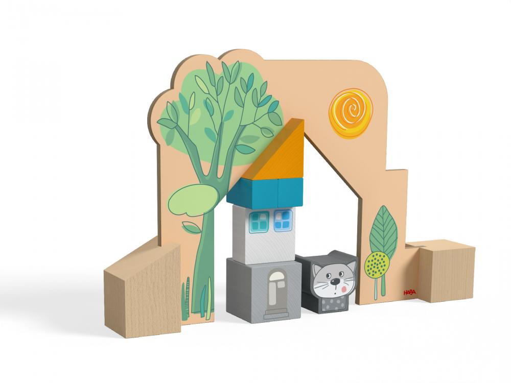 HABA Kleinkindwelt Stapel- und Legespiel Bauspaß 2012382001