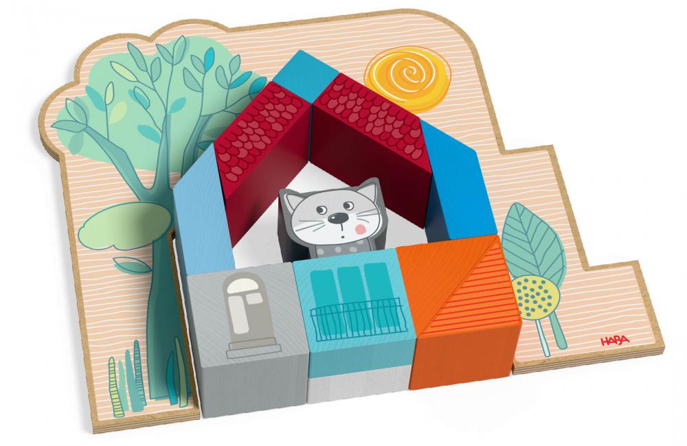 HABA Kleinkindwelt Stapel- und Legespiel Bauspaß 2012382001
