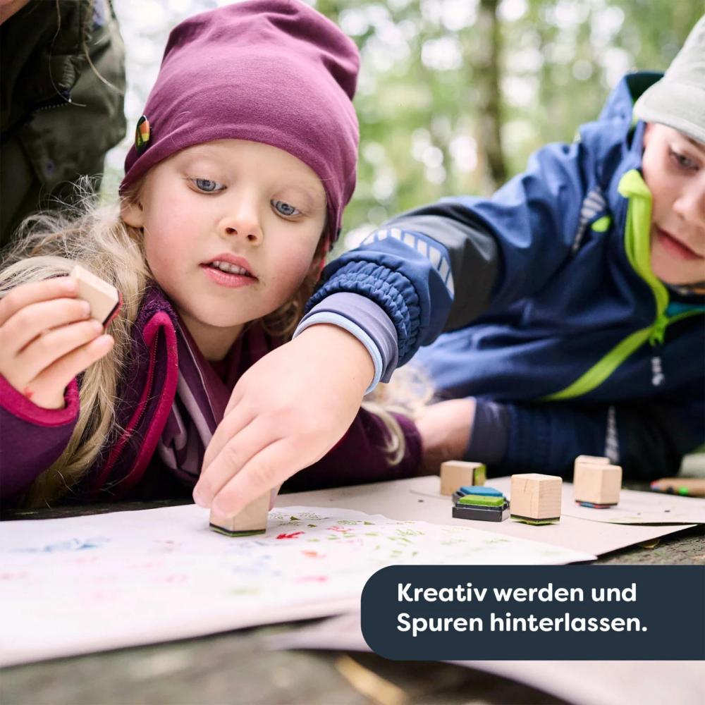 HABA Outdoor Forschen und Entdecken Terra Kids Stempelset für Schatzsuche Stamp your map! 2013843001