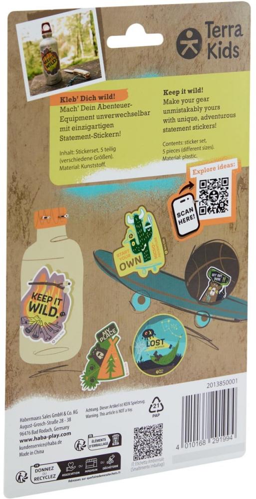 HABA Outdoor Kreativität Terra Kids 5 Sticker Stick it! 2013850001