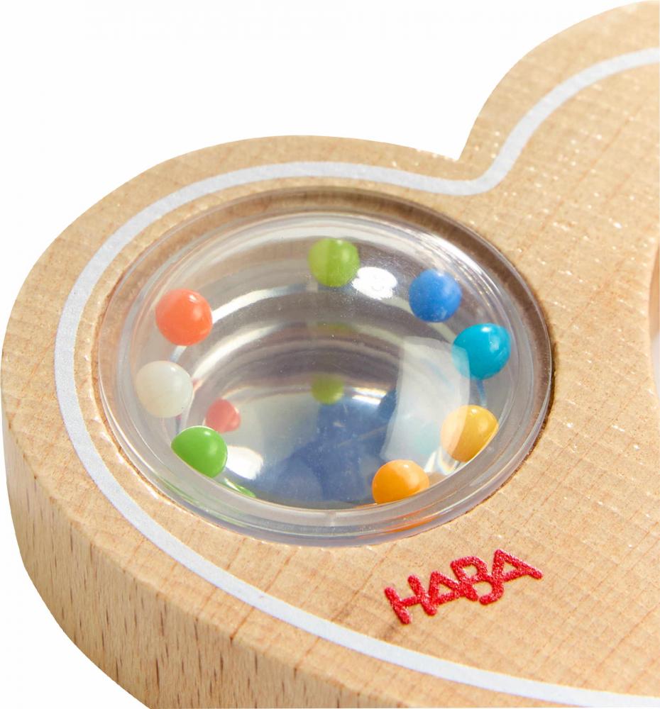 HABA Babywelt Rasselgreifling Herz 2013800001