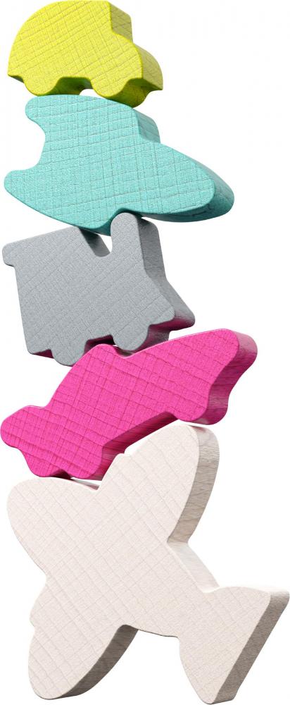 Haba Geschicklichkeitsspiel Stacking Challenge Vehicles 2013868001