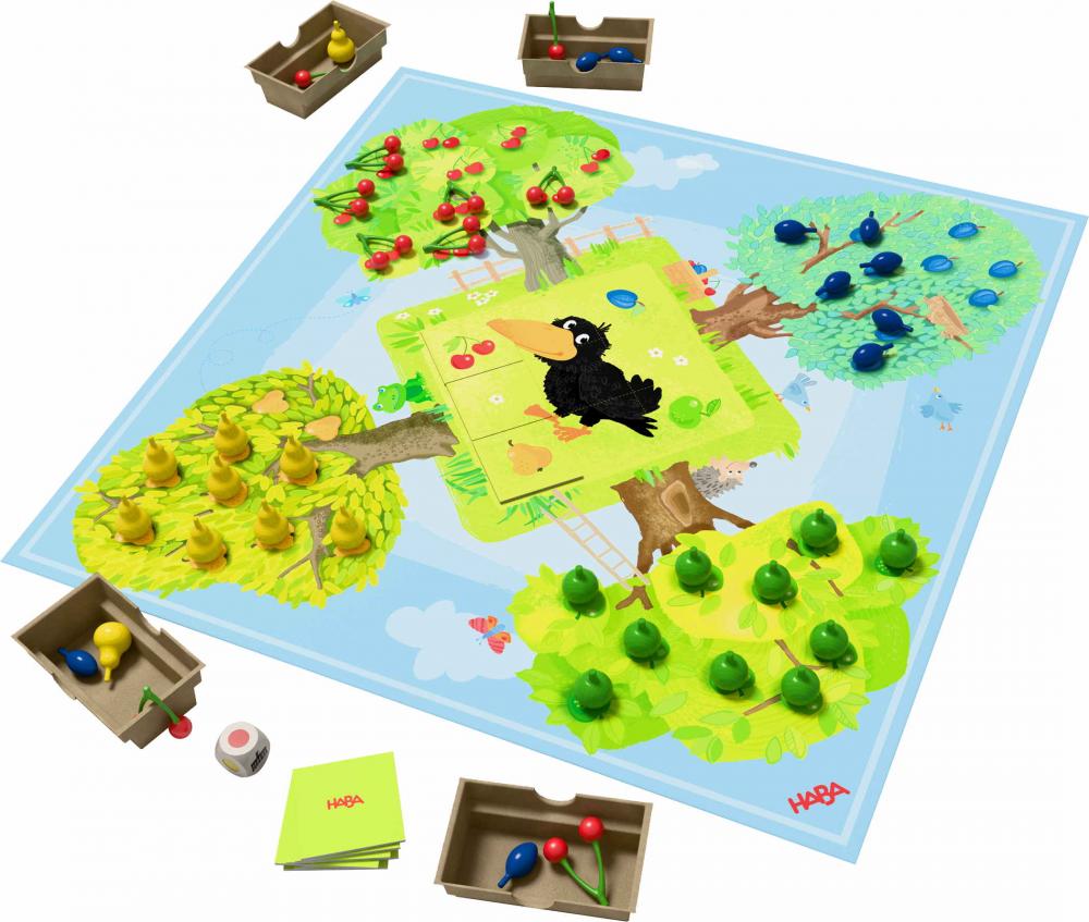 HABA Kinderspiel Würfelspiel Obstgarten Klassik 2013838001