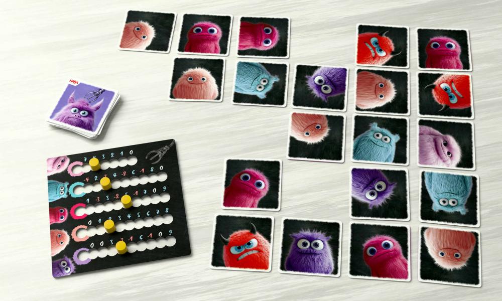 HABA Kinderspiel Zuordnungsspiel Plush-o-mat 2013174001