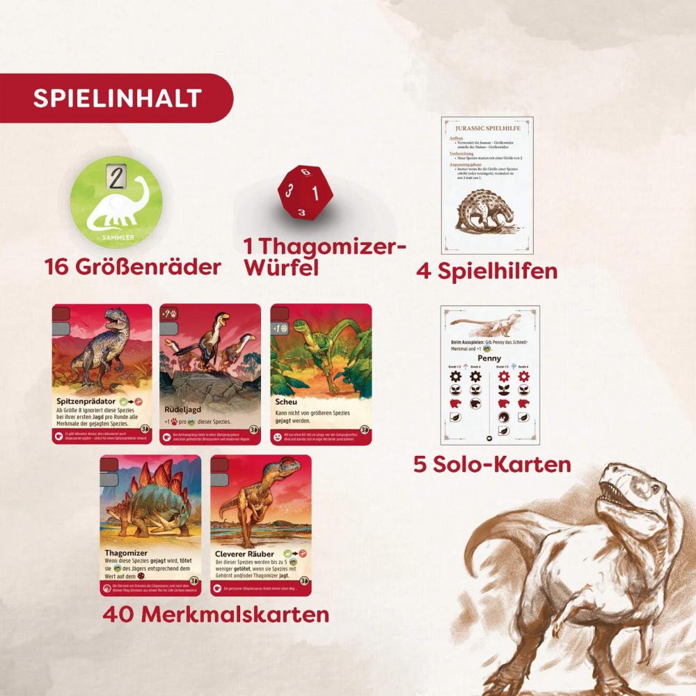 HABA Familienspiel Strategiespiel Nature Jurassic 2014463002