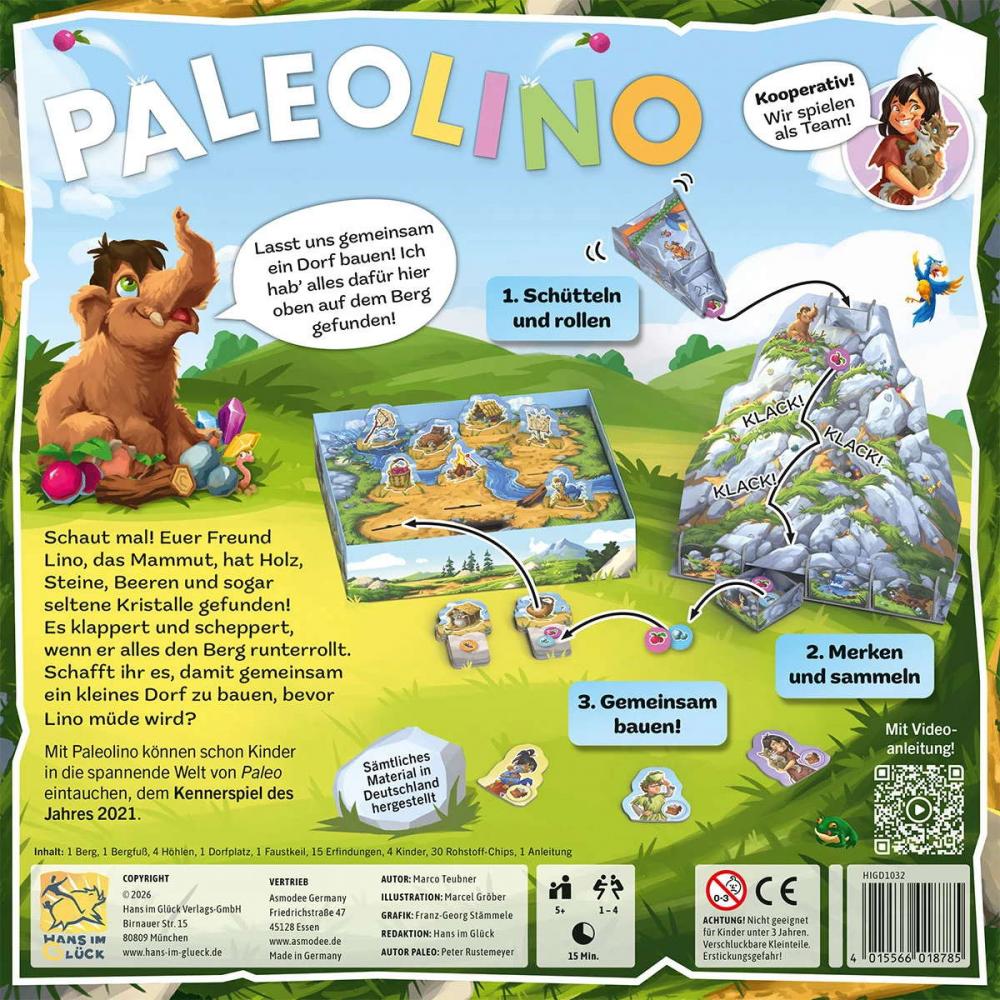 Hans im Glück Kinderspiel Strategiespiel Paleolino HIGD1032