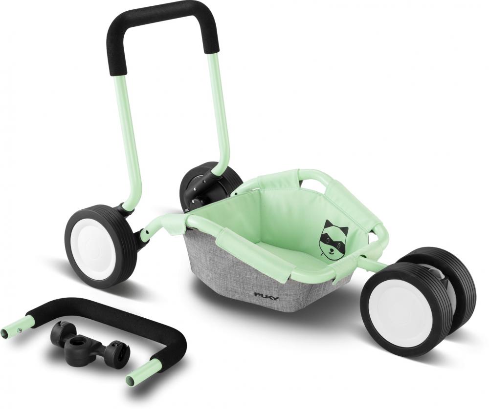 Puky Laufrad 4 Räder mit Traily WUTSCH TRAILY BUNDLE pastel green ab 18 Monaten 3036