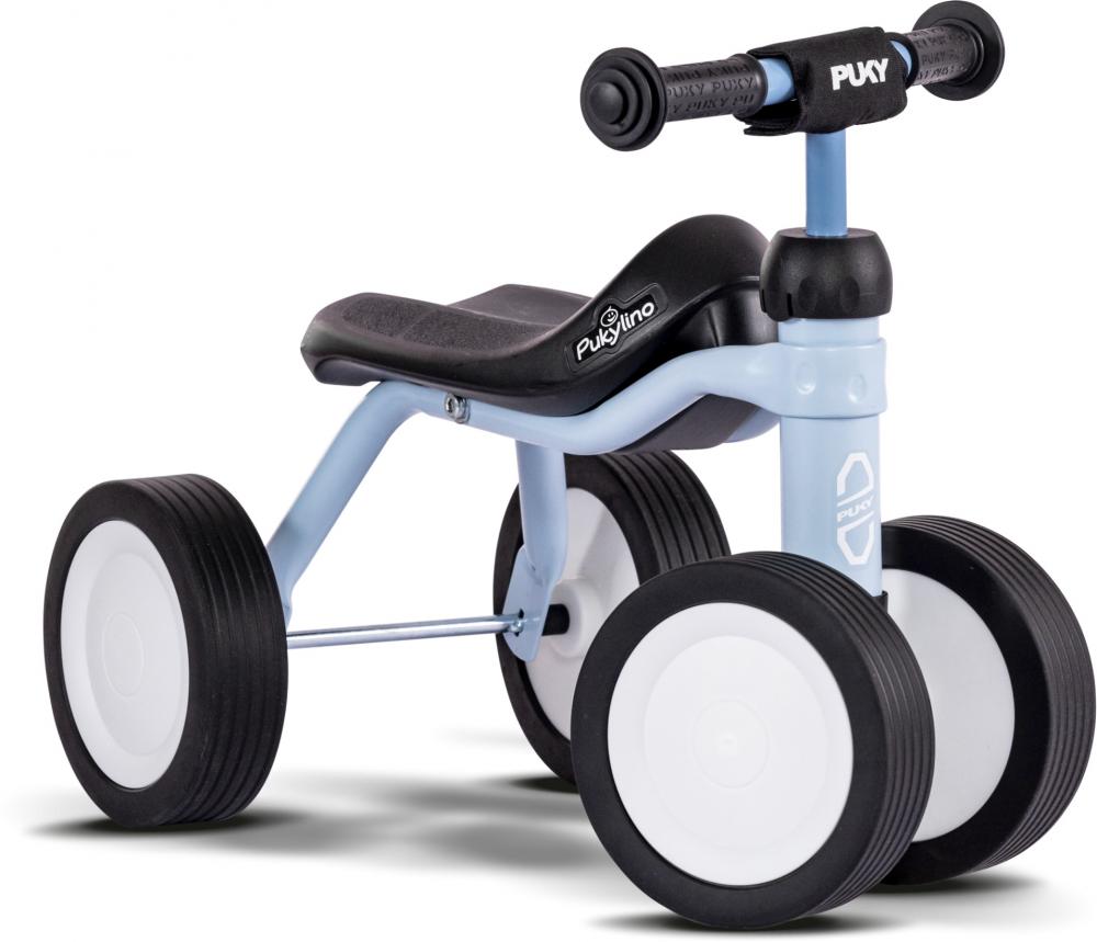 Puky Laufrad 4 Räder PUKYLINO retro blue mit Lenkerpolster ab 12 Monaten 3038