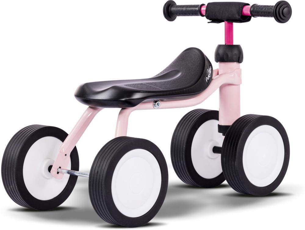 Puky Laufrad 4 Räder PUKYLINO retro rose mit Lenkerpolster ab 12 Monaten 3039