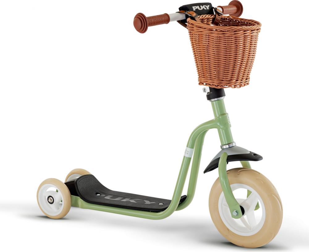 Puky Roller Scooter R1 CLASSIC retro green ab 2 Jahren 5098