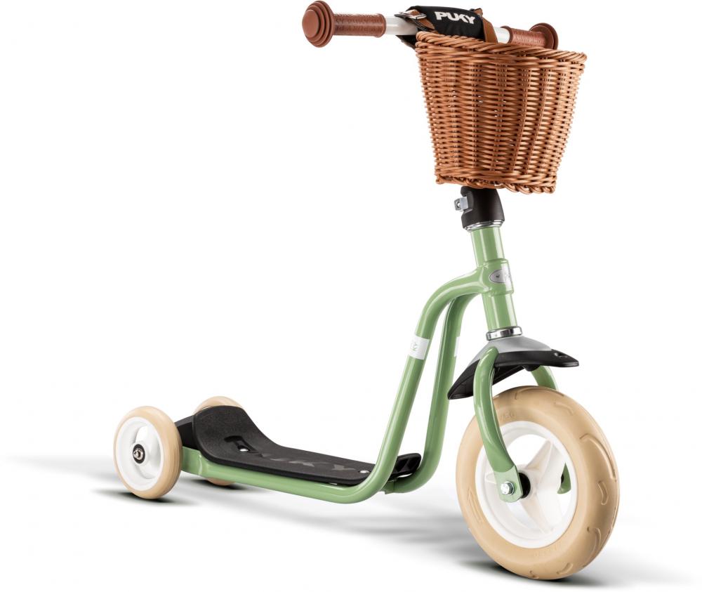 Puky Roller Scooter R1 CLASSIC retro green ab 2 Jahren 5098