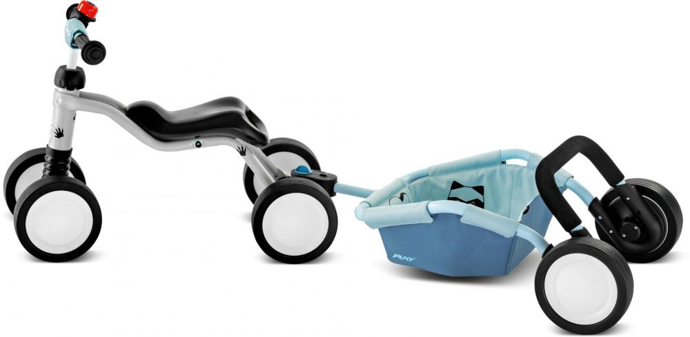 Puky Lauflernwagen und Anhänger PUKY TRAILY retro-blue/ blue ab 10 Monaten 6618
