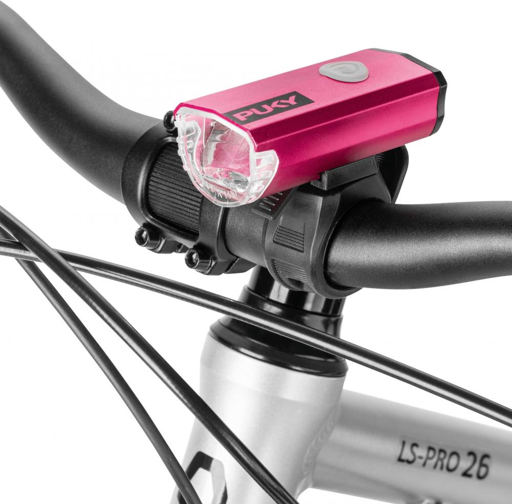 Puky Beleuchtungs-Set Laufrad, Fahrrad LUMI pink 9021