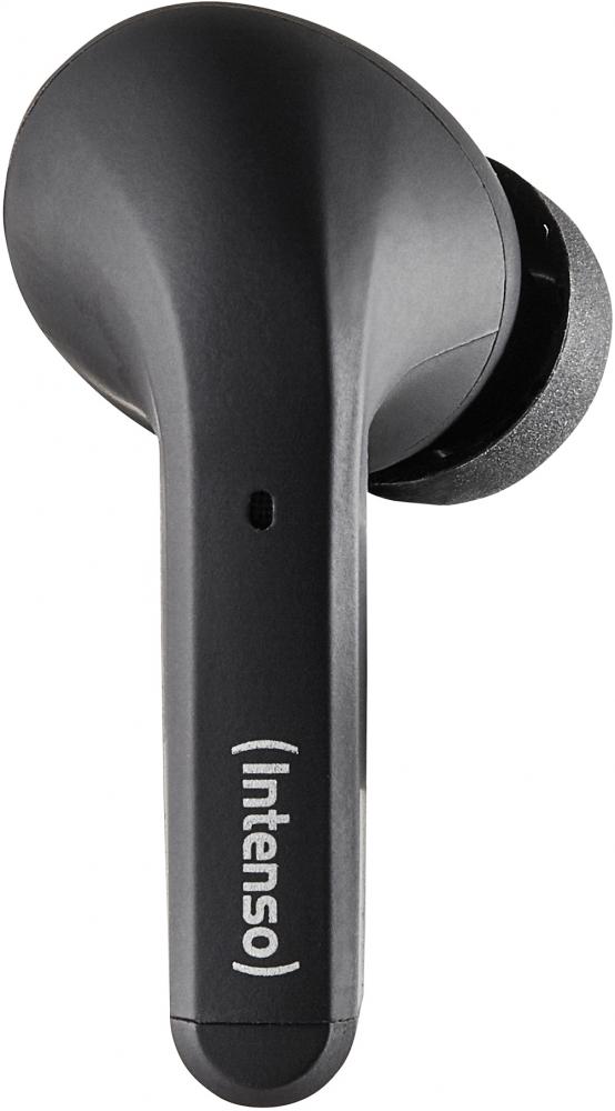 Intenso True Wireless Kopfhörer T300A Bluetooth Buds mit Akku schwarz
