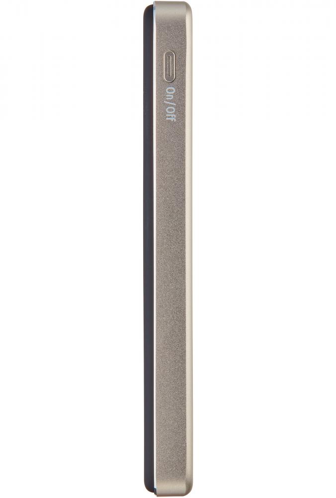 Intenso Powerbank MW5000 magnetische Fixierung MagSafe kompatibel PD 3.0 5000 mAh USB C champagner