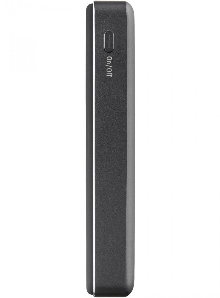 Intenso Powerbank MW10000 magnetische Fixierung MagSafe kompatibel PD 3.0 10000 mAh USB Typ C grau