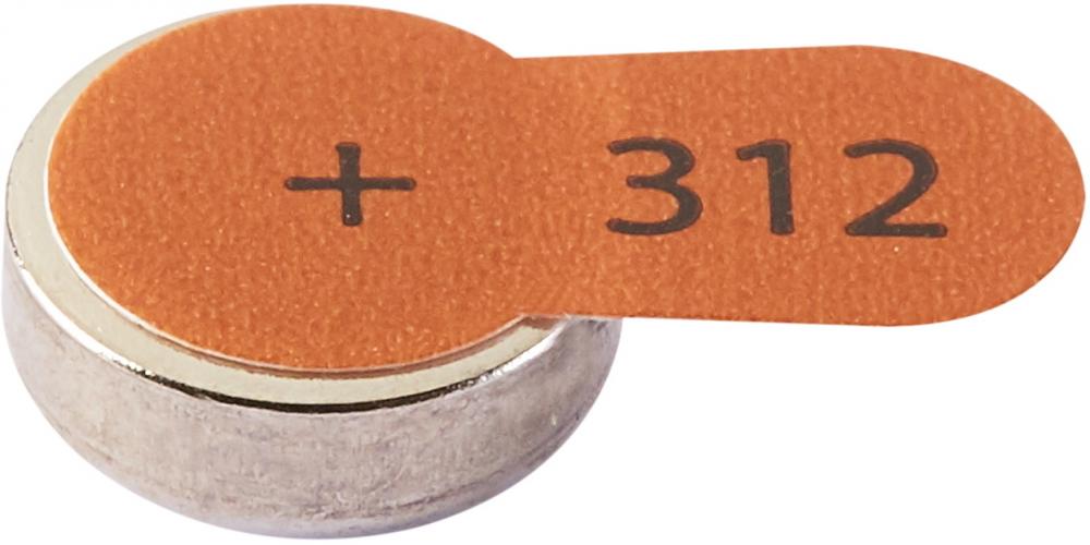 80 Intenso Energy Ultra Hearing Aid Typ 312 Zink-Luft Hörgerätebatterien im 8er Blister