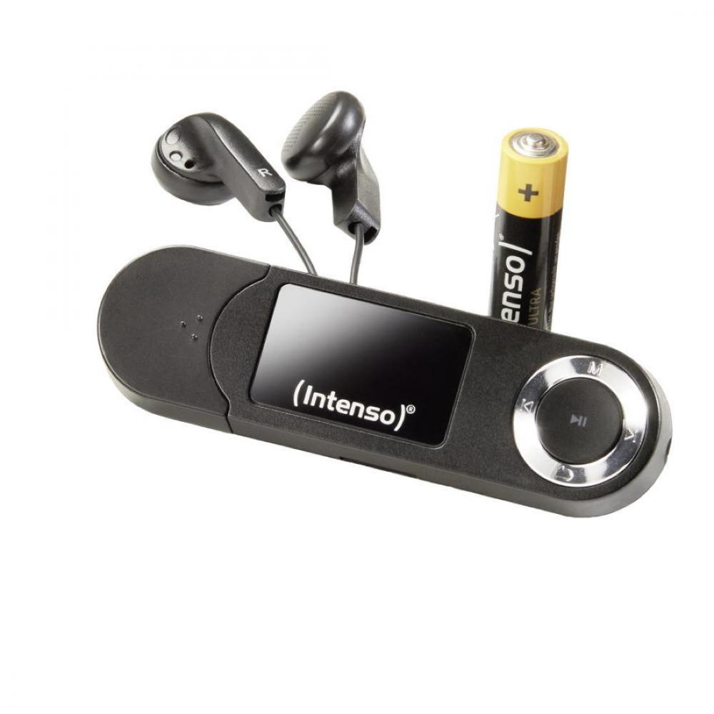 Intenso MP3 Player Music Walker 64GB Display Batteriebetrieb schwarz